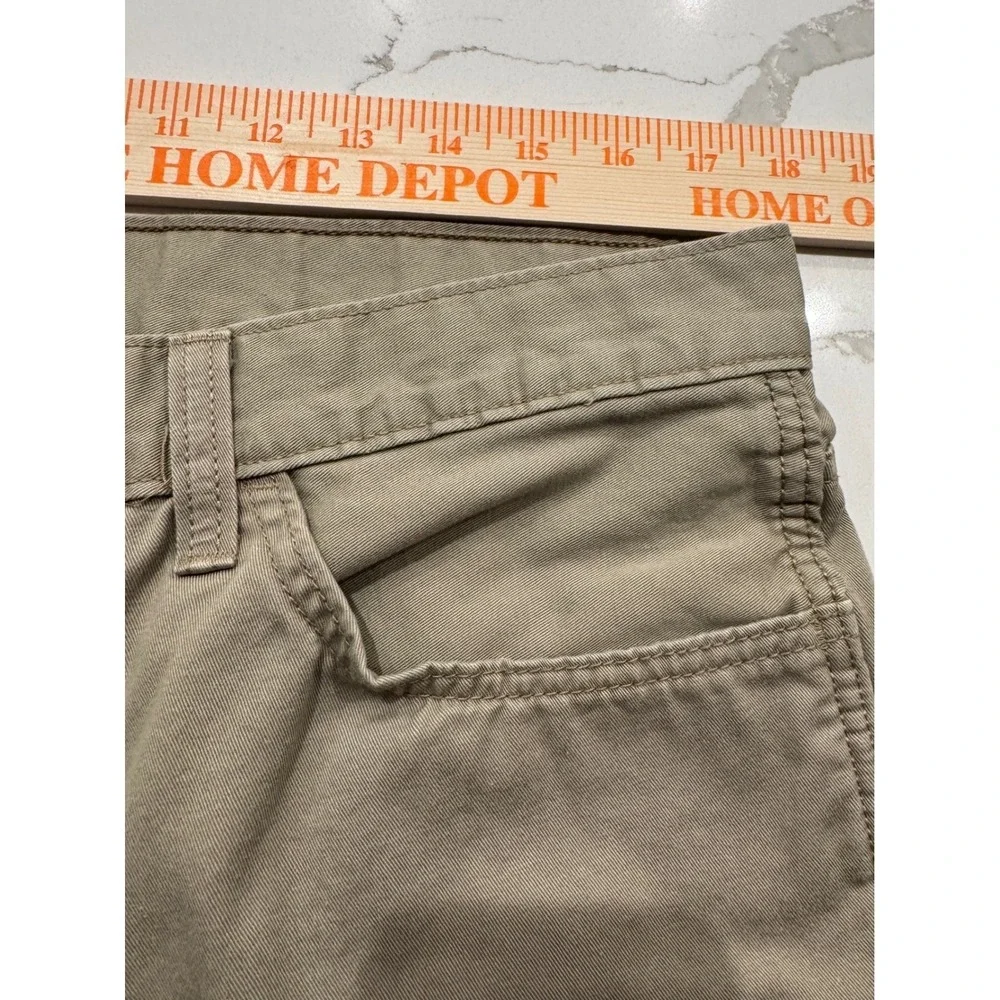 Levis 511 Slim Fit Pants Mens 36x30 Khaki Beige Low Rise